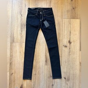 New with Tags Flying Monkey Jeans - Black with Gold Stitching - Size 24